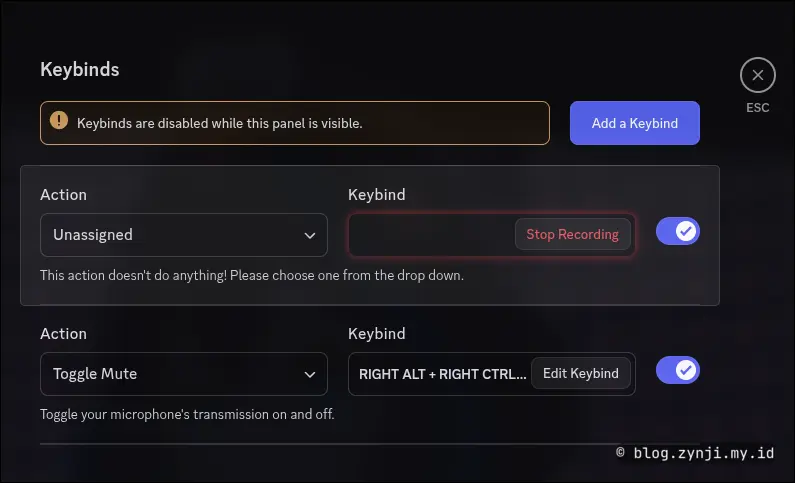 Memperbaiki Discord keybinds di Hyprland/Wayland